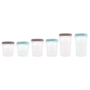 Miniland Set of 6 Terra Airtight Containers