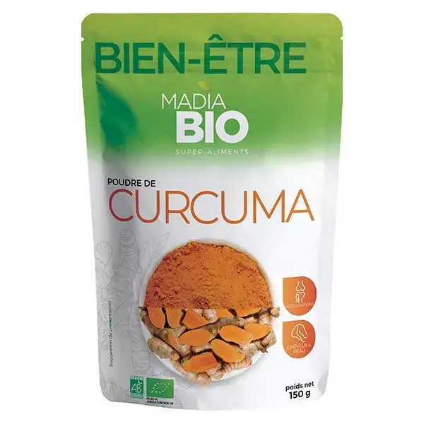 Madia Bio Super Alimentos Cúrcuma en Polvo 150g