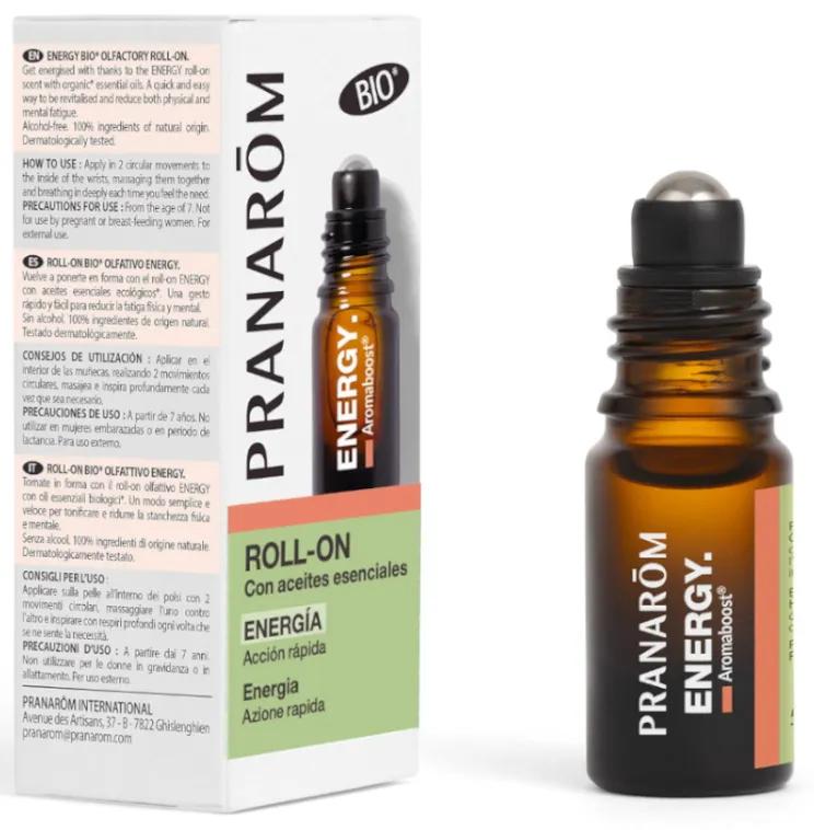 Pranarôm Aromaboost Bio Energy Roll-On 5 ml