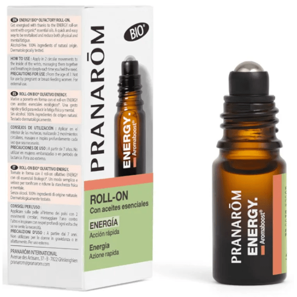 Pranarôm Aromaboost Bio Energy Roll-On 5 ml