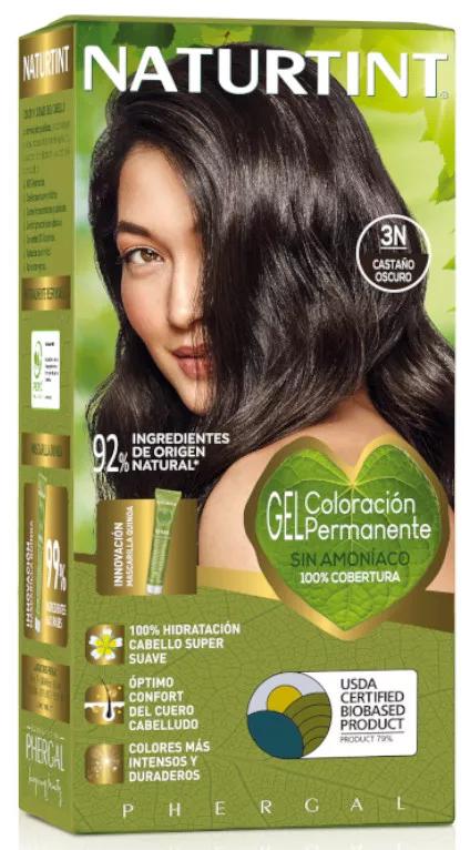 Naturtint Biobased Tinta 3N - Castanho Escuro 170 ml