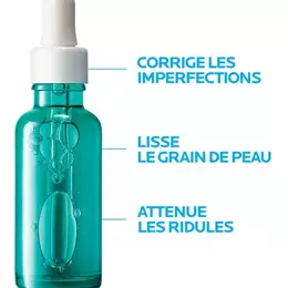 La Roche-Posay Effaclar Routine Anti-Imperfections Gel Moussant Purifiant 400ml & Sérum Ultra Concentré 30ml