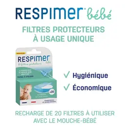 Respimer Recharge pour Mouche-Bébé 20 unités