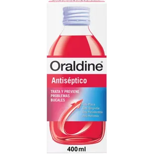 Oraldine Antiseptic Antibacterial Mouthwash 400 ml