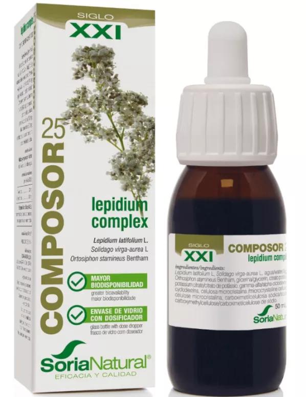 Soria Natural Composor 25 Lepidium Complex 50ml 