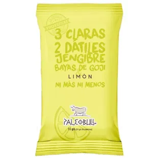 Lemon, Goji and Ginger Paleobull Bar 1Ud