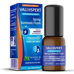 Valdispert Spray Sommeil Flash Mélatonine Spray 20ml