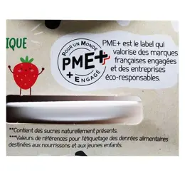 France Bébé Nutrition Brassés Yaourt Fraise Framboise Bio 4 x 100g