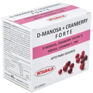 Integralia D-Manose e Mirtilos Forte 20 Envelopes