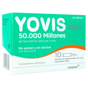 Yovis Stick 10 Orodispersible Envelopes