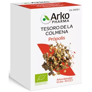 Arkopharma Arkocápsulas Própolis BIO 80 Cápsulas