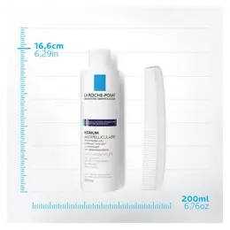 La Roche Posay Kerium Shampoing Antipelliculaire Cheveux Gras 200ml