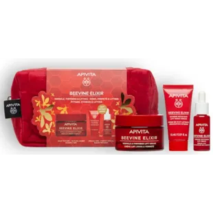 Apivita Beevine Elixir Lichtcreme 50 ml + Serum 10 ml + Nachtcreme 15 ml