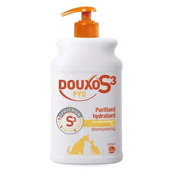 Ceva Douxos3 Pyo Shampoing Purifiant Hydratant 500ml