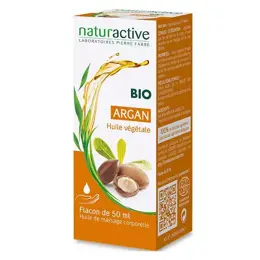 Naturactive Huile Végétale Bio Argan 50ml