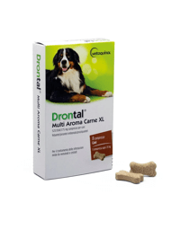 Drontal Multi Aroma Carne Per Cani Taglia XL 8 Compresse