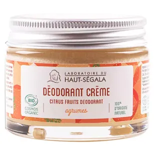 Haut-Ségala Deodorante Crema Agrumi Bio 50g