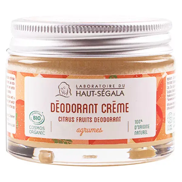 Haut-Ségala Organic Citrus Cream Deodorant 50g