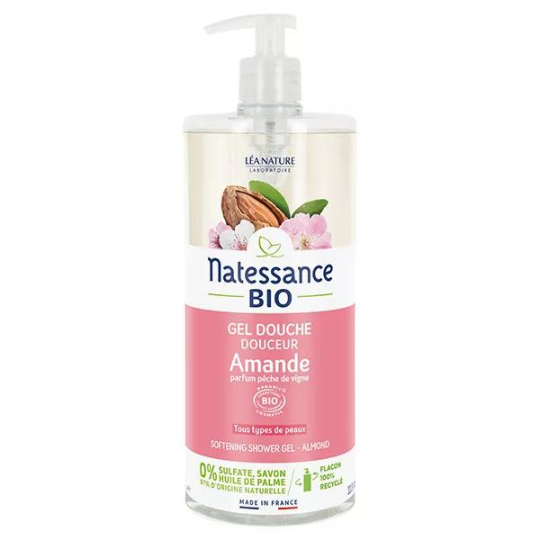 Natessance almendra olor Gel de ducha melocotón 1 L