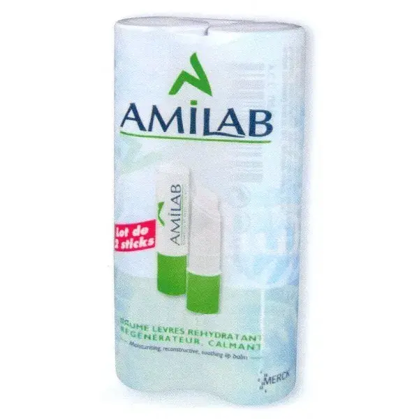 Amilab Cuidado Labios Duo 2 x 3.6ml