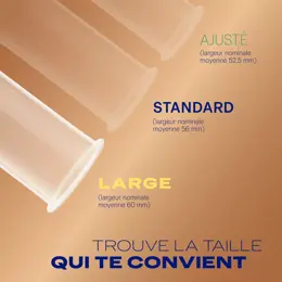 Durex Nude Préservatif Ultra Fin Extra Large 2 unités