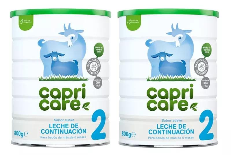 Capricare 2 Geitenmelk Zuigelingenvervolgmelk 2x800 gr