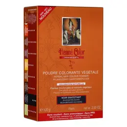 Henne Color Poudre Colorante Noir Envoutant 100g