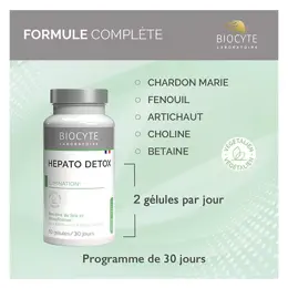 Biocyte Hépato Détox 60 gélules