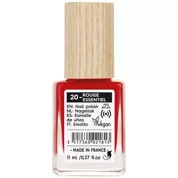 So'Bio Étic Natural Color Vernis à Ongles N°20 Rouge Essentiel 11ml