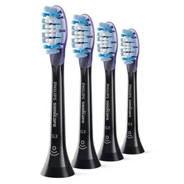 Philips Sonicare Premium Gum Care Cabeza de Cepillo Dental negro 4 unidades