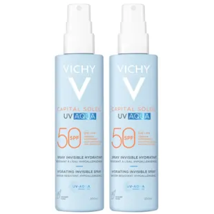 Vichy Capital Soleil UV Aqua Moisturizing Spray SPF50 2x200 ml