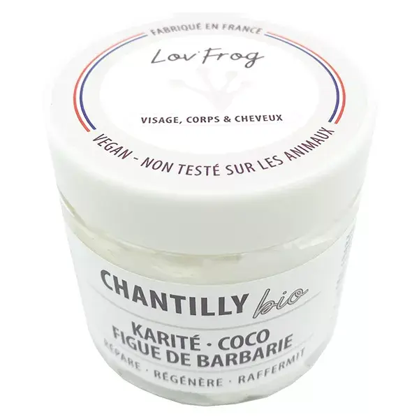 Lov'FROG Chantilly Soin Karité Coco & amande douce Bio 200ml