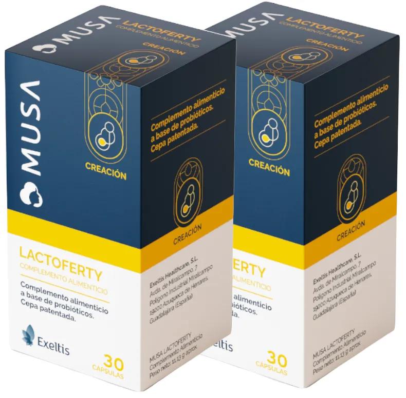 Musa Lactoferty Vruchtbaarheid 2x30 capsules