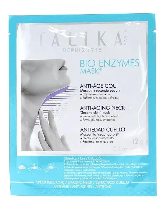 Talika Máscara Anti-Envelhecimento pescoço Bioenzymes Seguda Pele