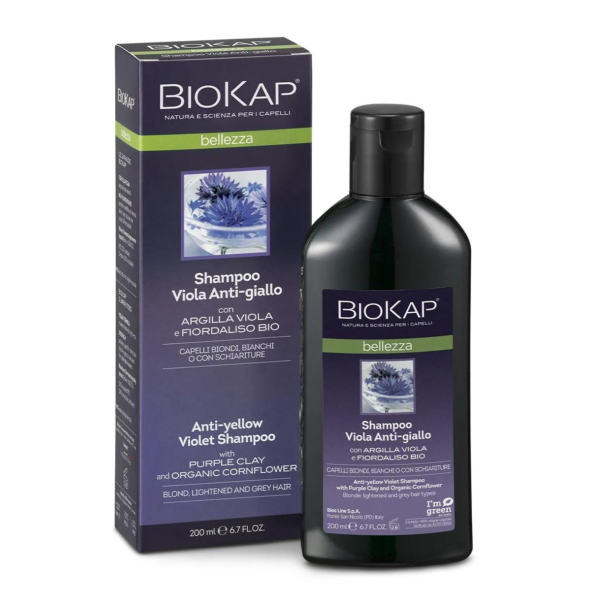 Biokap Shampoo Viola Antigiallo 200 Ml