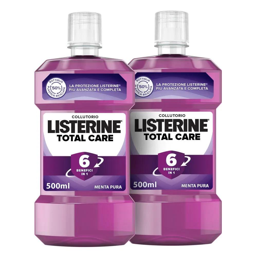 Listerine Total Care Collutorio BIPACCO 2X500 ml