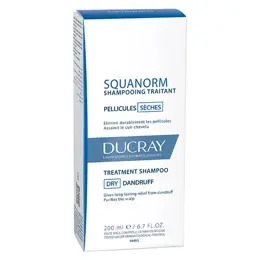 Ducray Squanorm Shampoing Traitant Pellicules Sèches 200ml