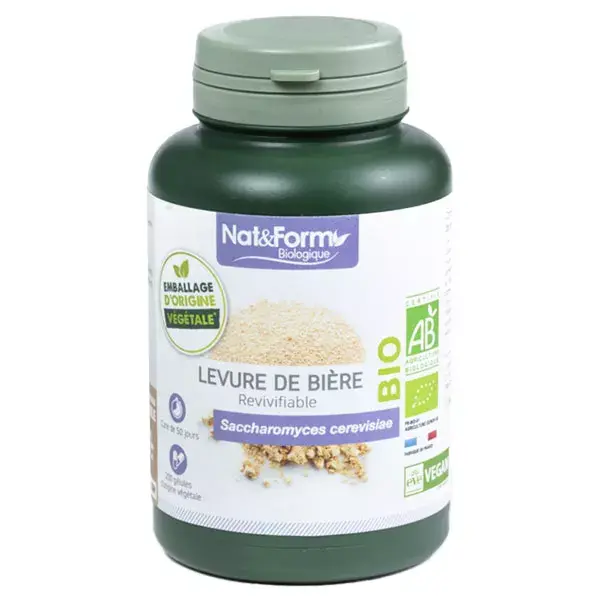Levure De Bière BIO Anastore - 500mg / 180 Gélules Végétales - Antifatigue & Peau - Neuf