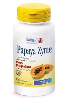 LongLife Papaya Zyme Integratore Digestivo 120 Tavolette