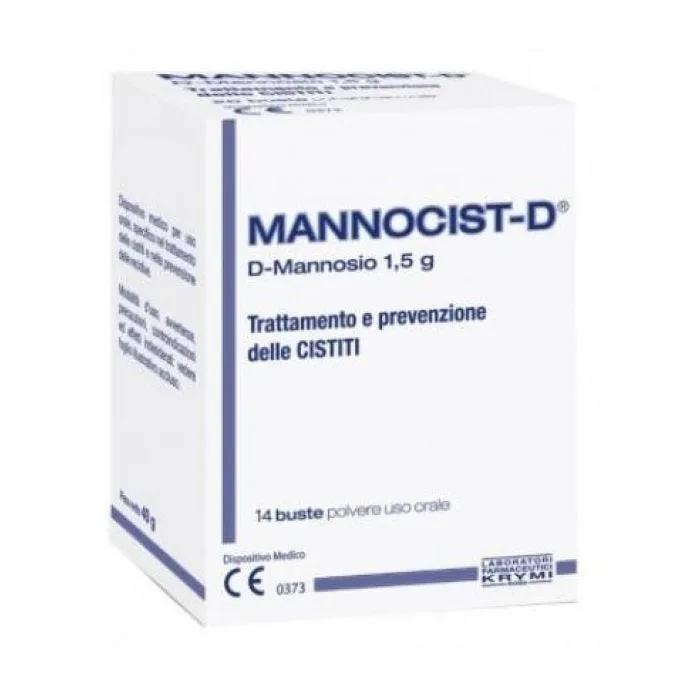 Mannocist-D Trattamento e Prevenzione delle Cistiti 14 Bustine Da 1,5 G