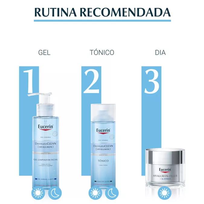 Eucerin Dermatoclean Desmaquillante Gel Limpiador Refrescante 200 ml