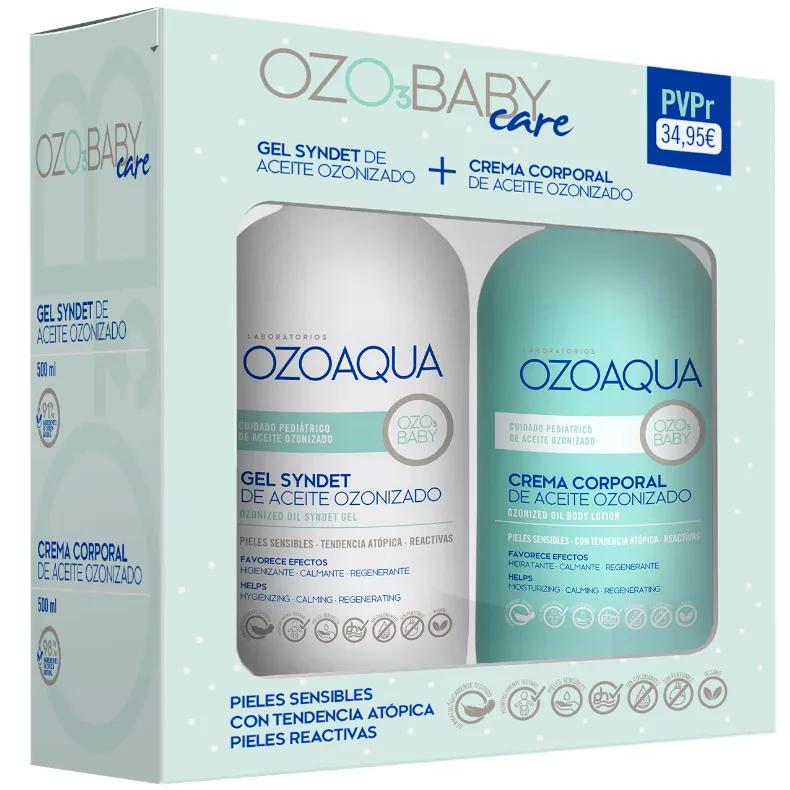 Ozoaqua OzoBaby Gel Syndet 500 ml + Körpercreme 500 ml