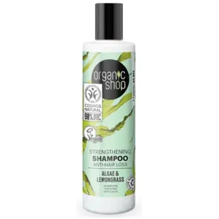 Organic Shop Strengthening Shampoo with Algae and Lemon 280 ml
