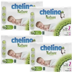Chelino Nature Diapers Size 2 (3-6 Kg) 4x28 units