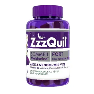 ZZZQUIL Fort - Gusto frutti di bosco per dormire - 60 caramelle gommose