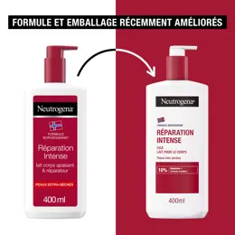 Neutrogena Formule Norvégienne® Réparation Intense Lait Corps Apaisant 400ml