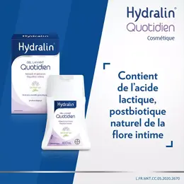 Hydralin Quotidien Gel Lavant Équilibre Intime 100ml