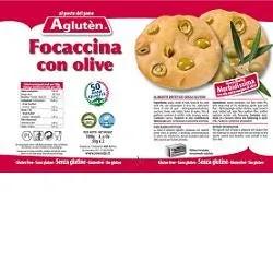 Agluten Focaccine con Olive Senza Glutine 100 g