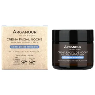 Arganour Night Facial Cream for Normal and Dry Skin 50 ml