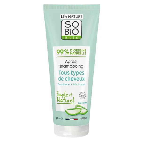 La Nature So Bio tic Conditioner for all hair types with organic aloe vera  200ml